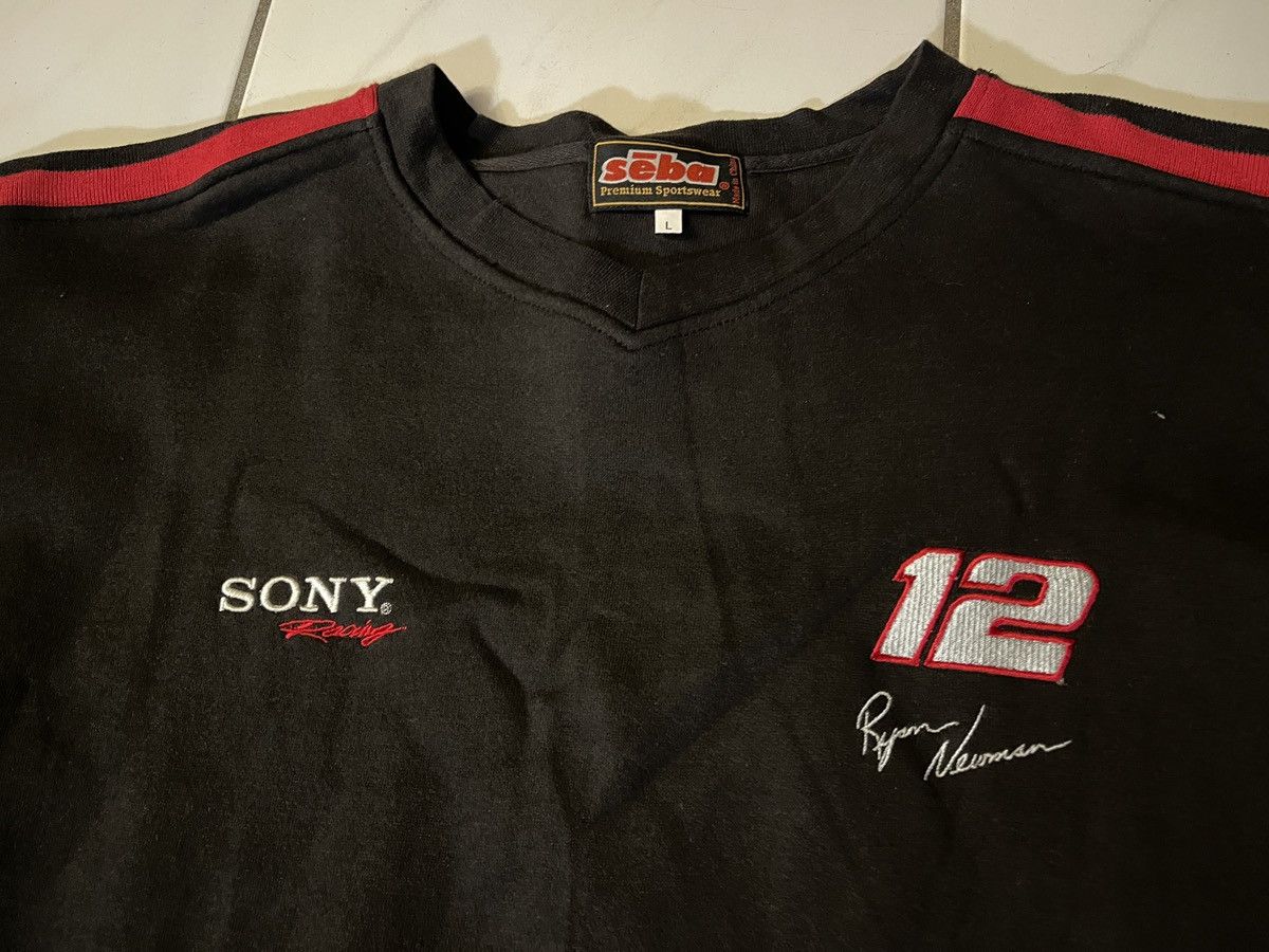 NASCAR VINTAGE 90s SONY NASCAR RACING SEBA RYAN NEWMAN SWEATSHIRT Size US L / EU 52-54 / 3 - 2 Thumbnail