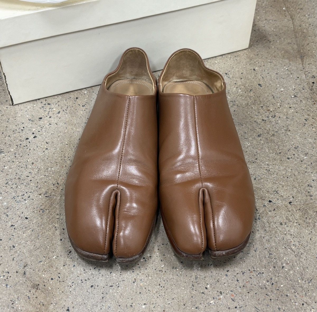 Maison Margiela Maison Margiela Tabi Leather Shoes Size US 10 / EU 43 - 2 Thumbnail