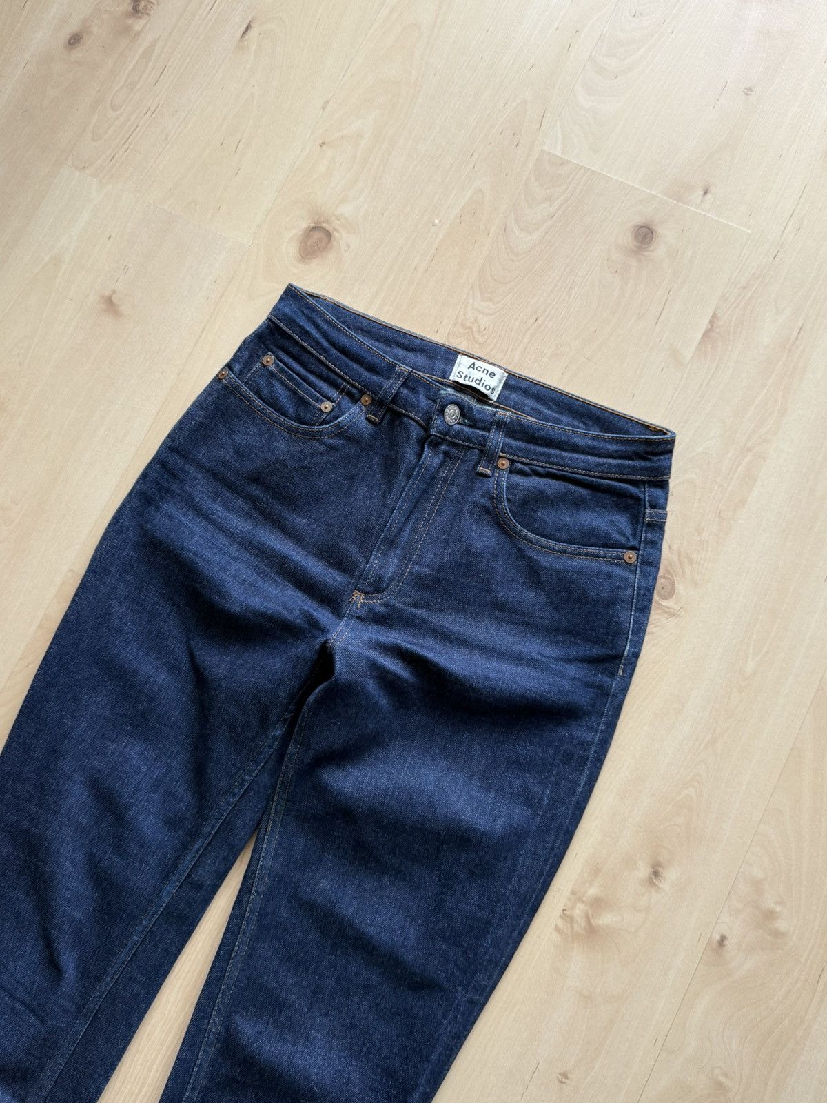 Acne Studios Acne Studios Patti one raw denim jeans 28/34 Size 28" / US 6 / IT 42 - 3 Thumbnail