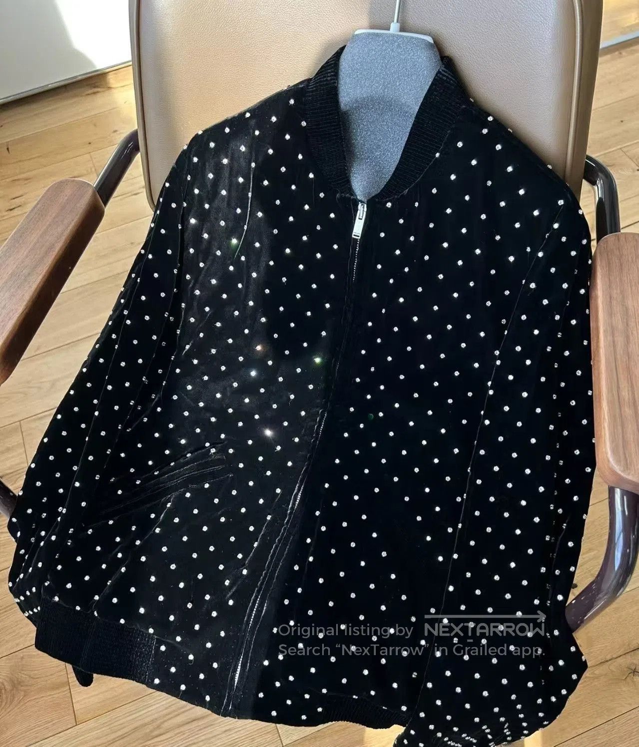 Saint Laurent Paris Saint Laurent Black Velvet Jacket Size 44- Size US S / EU 44-46 / 1 - 2 Thumbnail