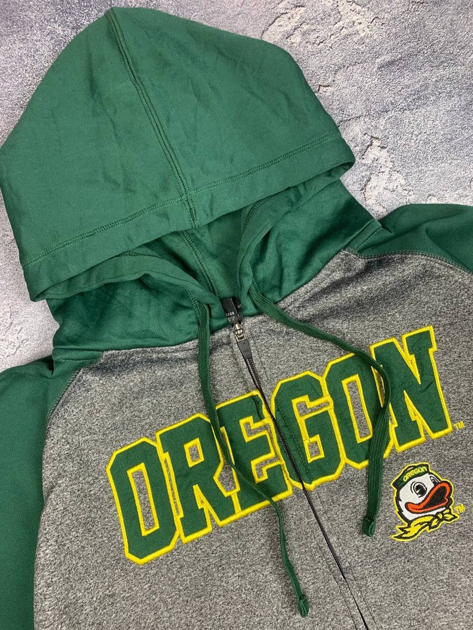 Champion Champion Oregon Ducks Full Zip Hoodie NCAA Sweatshirt Men's Size US L / EU 52-54 / 3 - 6 Thumbnail