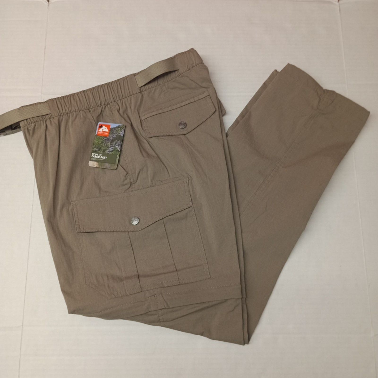 Other Ozark Trail Zip Off Convert Cargo Pants Men's Sz 34x30 Taupe Size US 34 / EU 50 - 1 Thumbnail