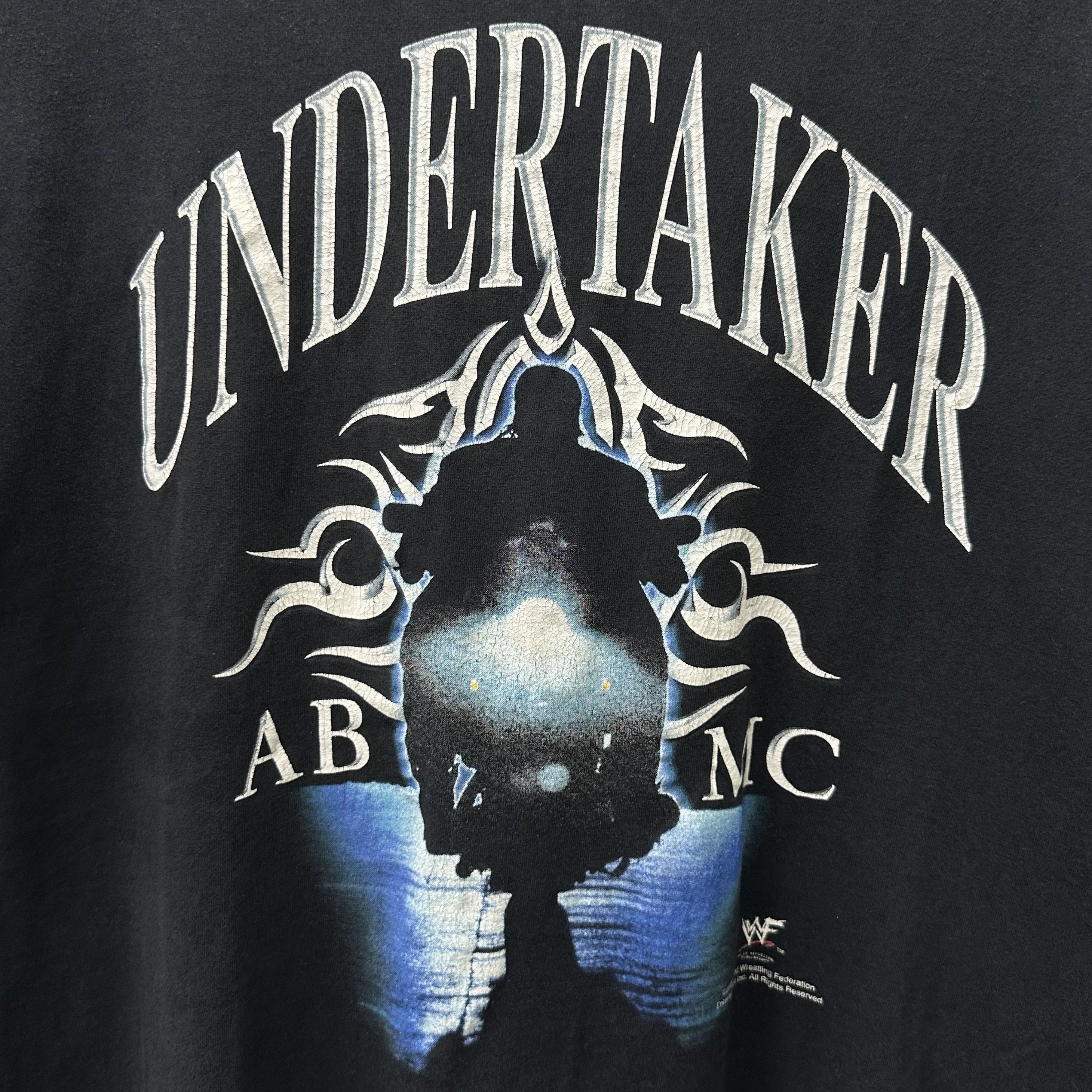 WWF The Undertaker Vintage 2000 WWF Shirt Size US XL / EU 56 / 4 - 2 Thumbnail