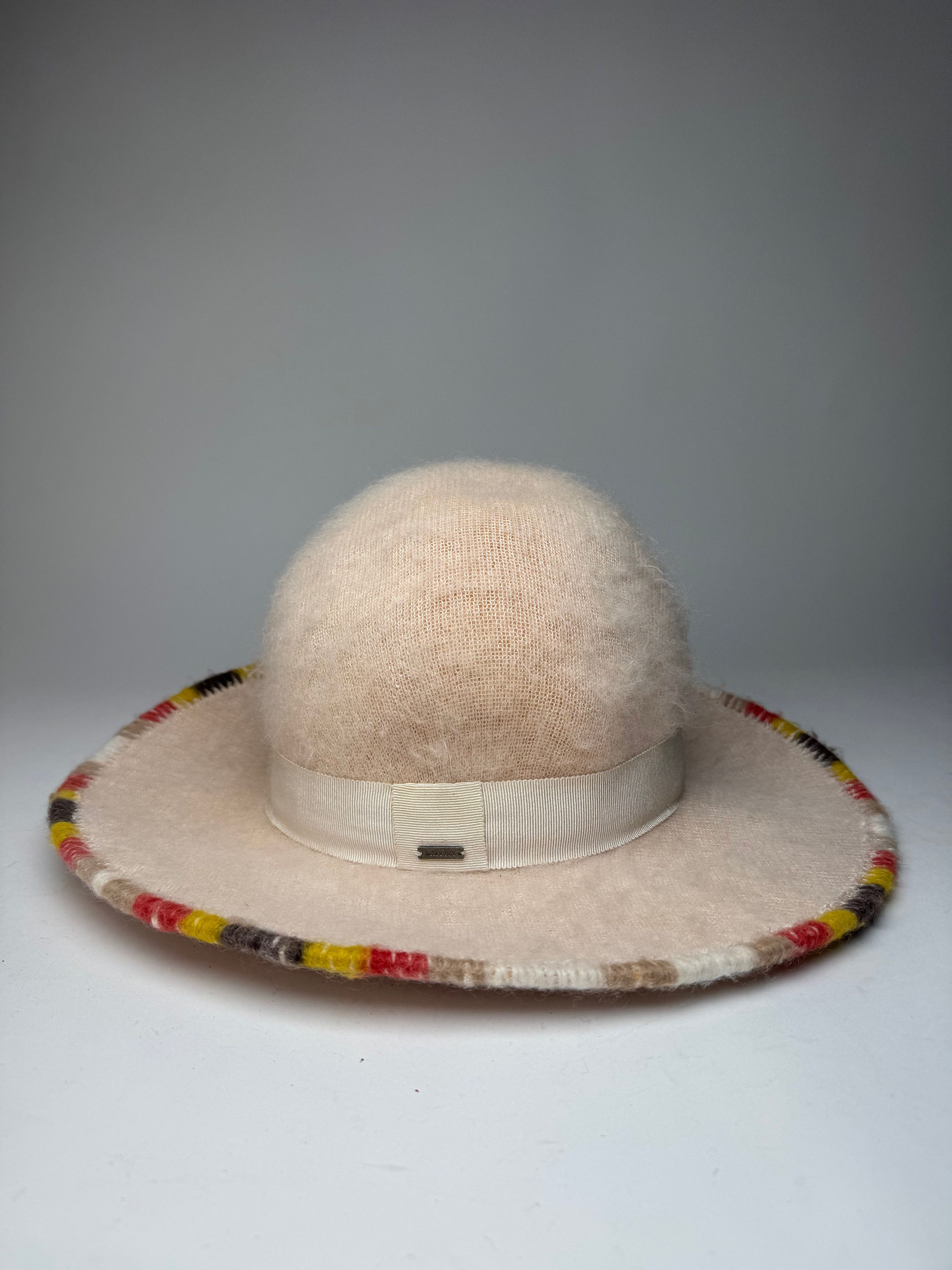 Missoni Vintage Wool Sombrero Hat Beige Size ONE SIZE - 1 Thumbnail