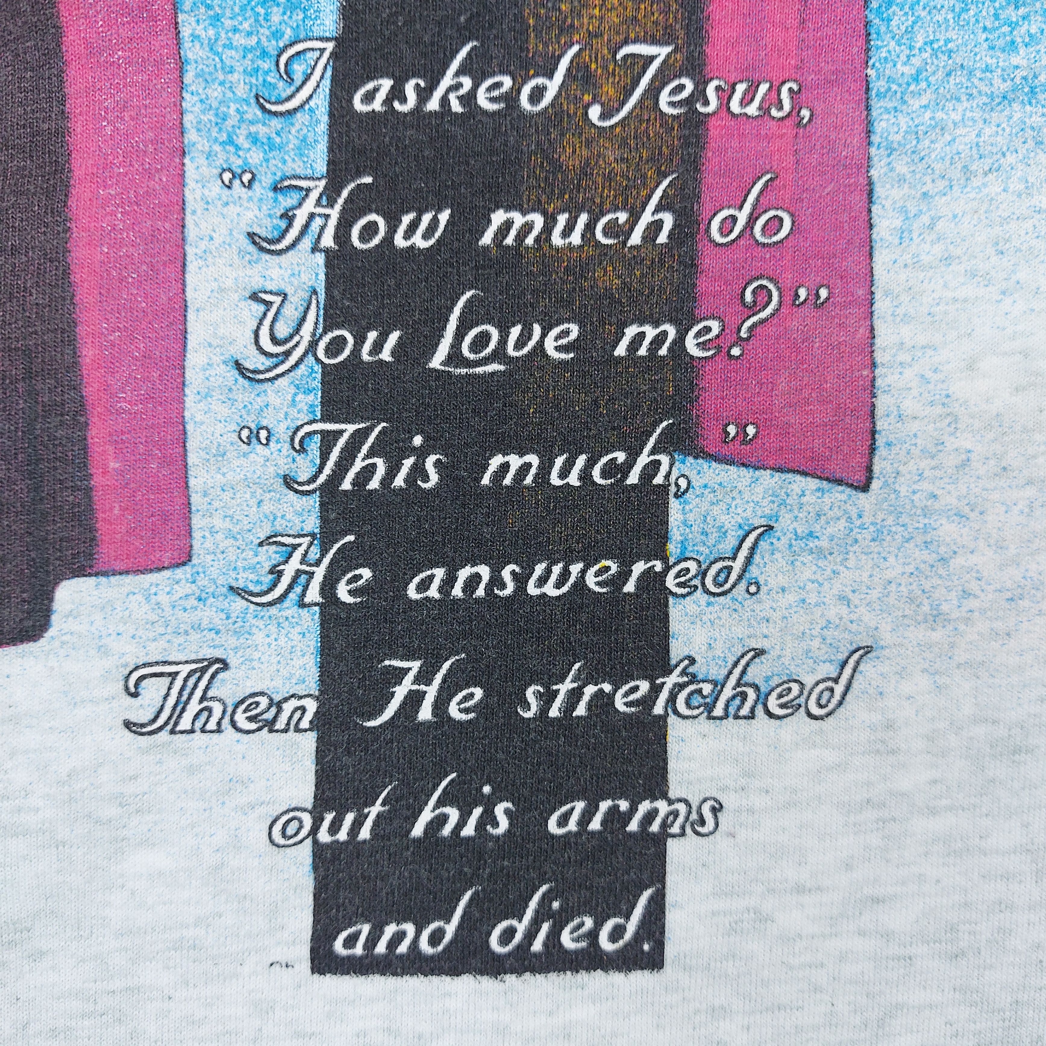 Other Vintage 90s Jesus Cross Religious TEE Size US XL / EU 56 / 4 - 3 Thumbnail