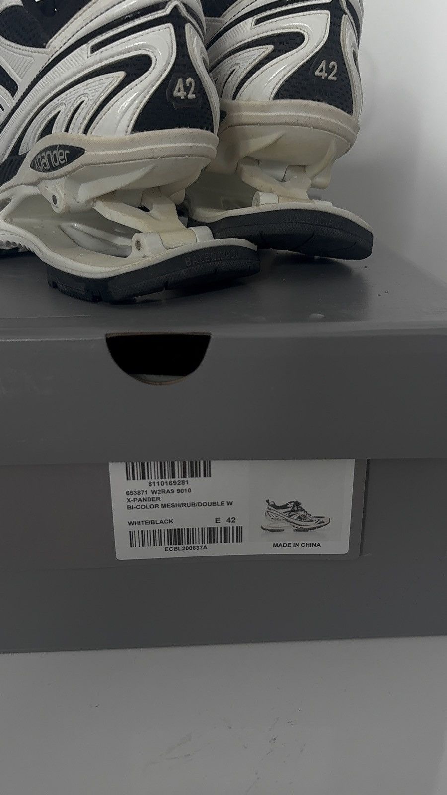Balenciaga ✅ Balenciaga X-Pander White Black 42 Size US 9 / EU 42 - 8 Thumbnail