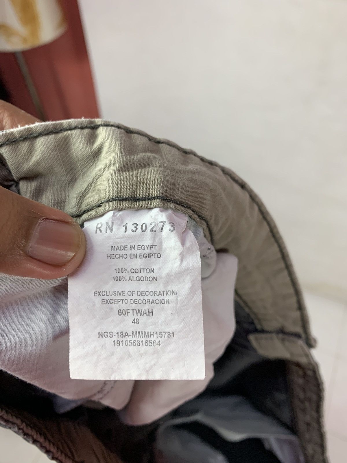 Wrangler Steals! Wrangler Big Size Ripstop Cargo Short Pants Size US 44 / EU 60 - 6 Thumbnail