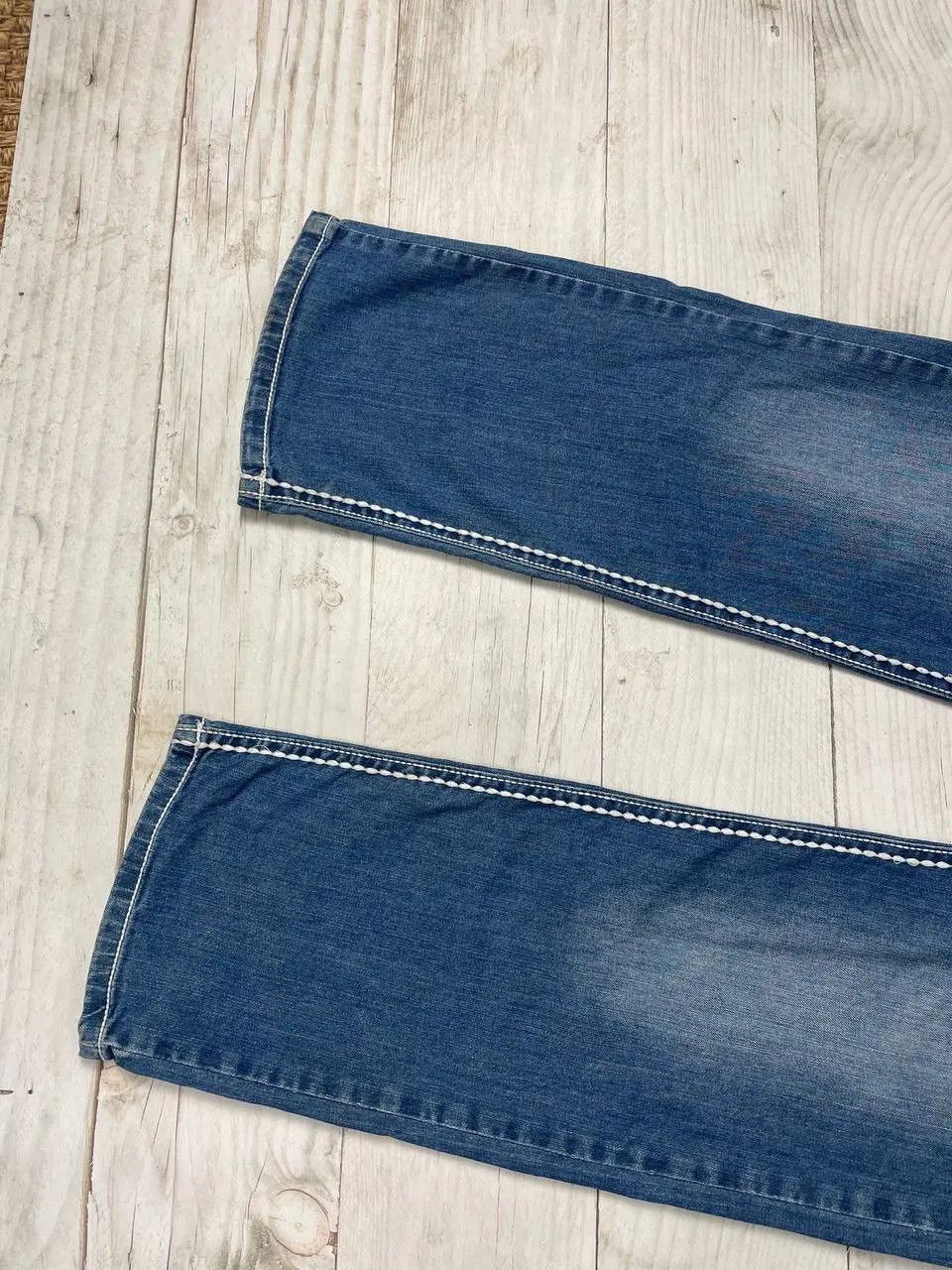 True Religion Vintage True Religion Joye Super Denim Jeans Y2K Japan Size US 36 / EU 52 - 5 Thumbnail