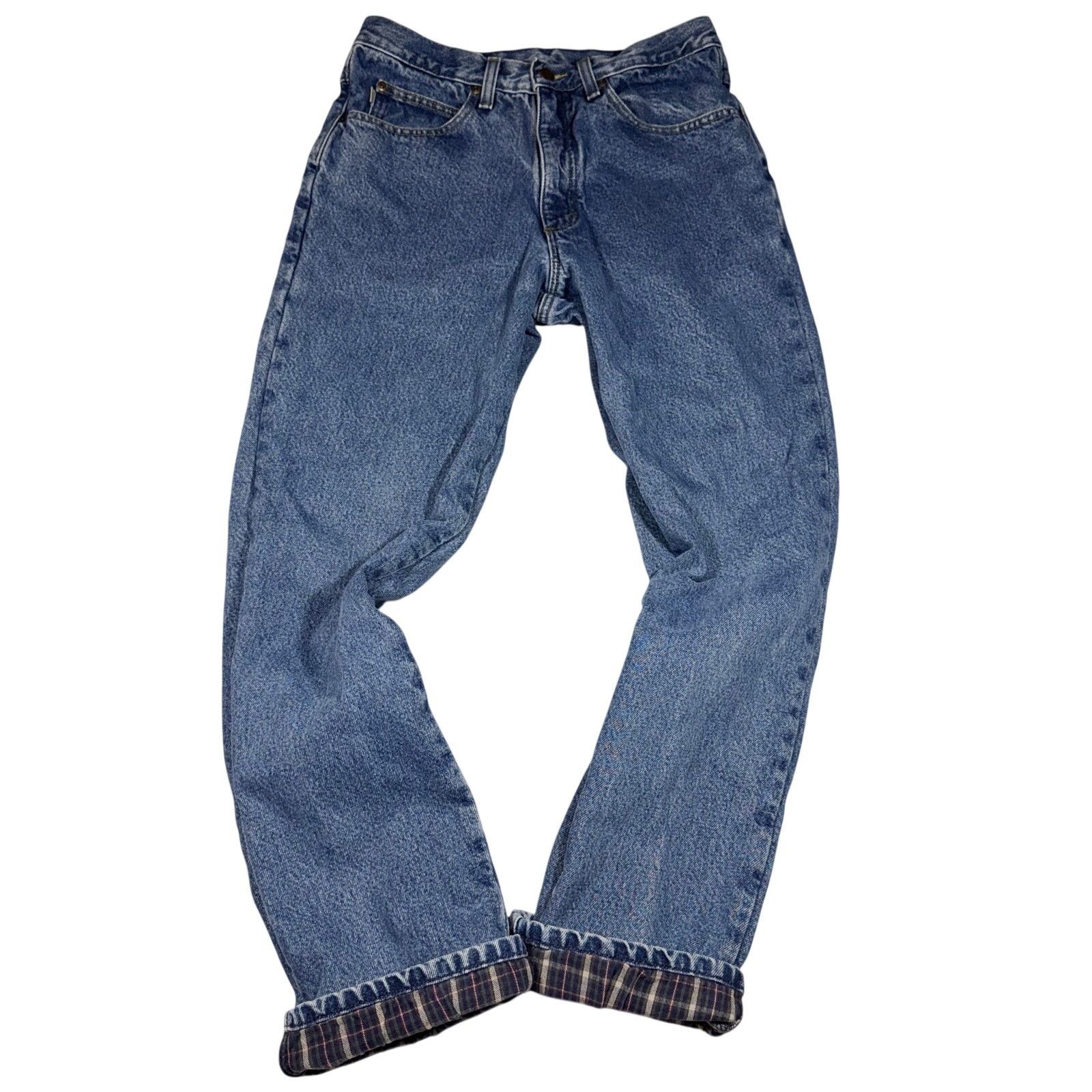 L.L. Bean LL Bean Jeans Mens 32x32 Double L Classic Fit Flannel Lined Size US 32 / EU 48 - 4 Thumbnail