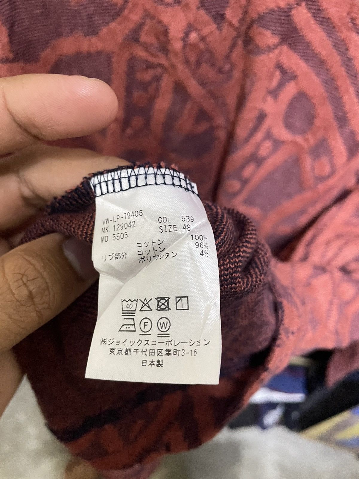 Vivienne Westwood VIVIENNE WESTWOOD LONGSLEEVE Size US XL / EU 56 / 4 - 5 Thumbnail