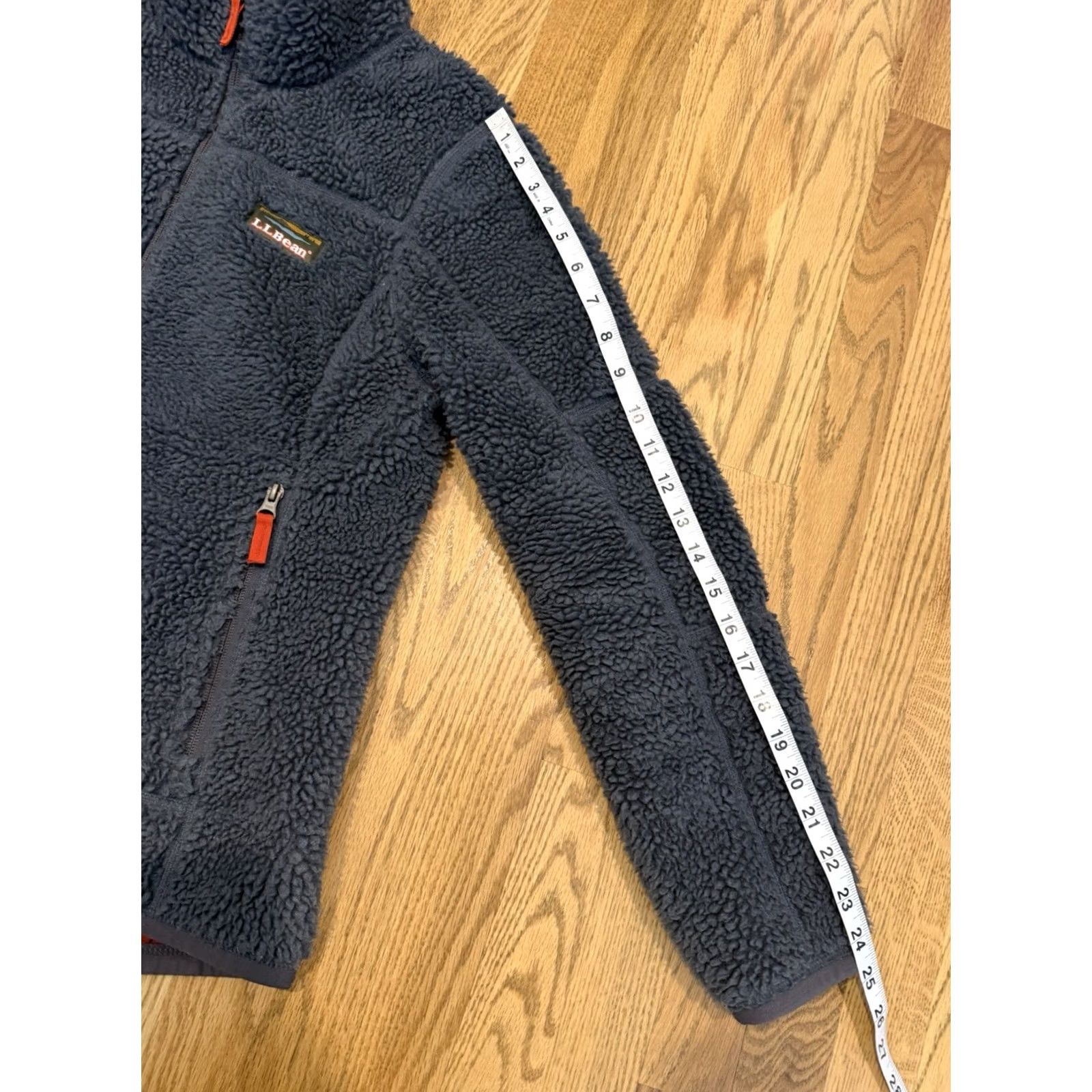 Vintage L.L. Bean Sherpa Fleece Jacket Mens Size Small Blue Full Zip Pile - Activewear Size US S / EU 44-46 / 1 - 8 Thumbnail