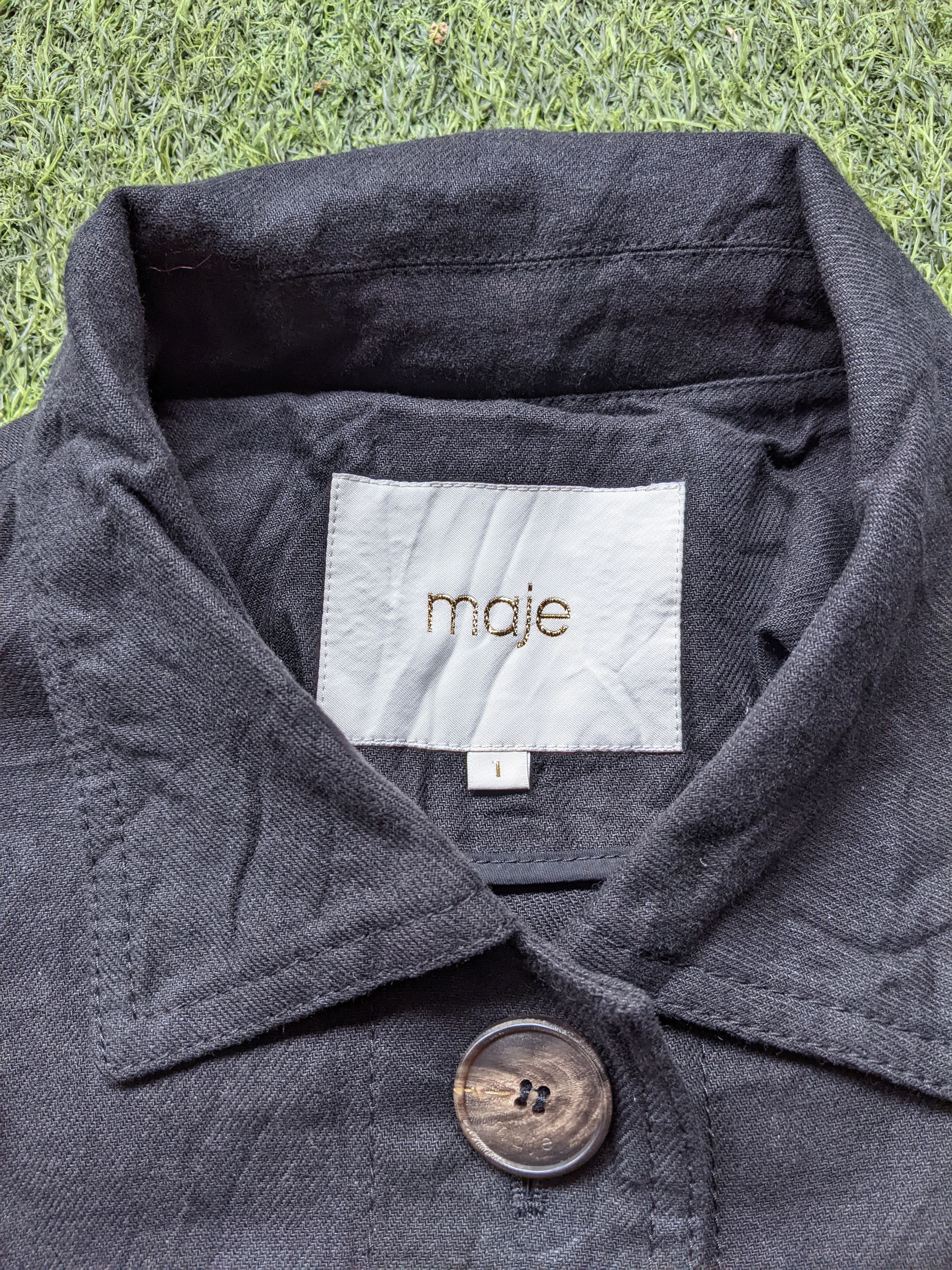 Maje Maje Trucker Jacket Size S / US 4 / IT 40 - 3 Thumbnail