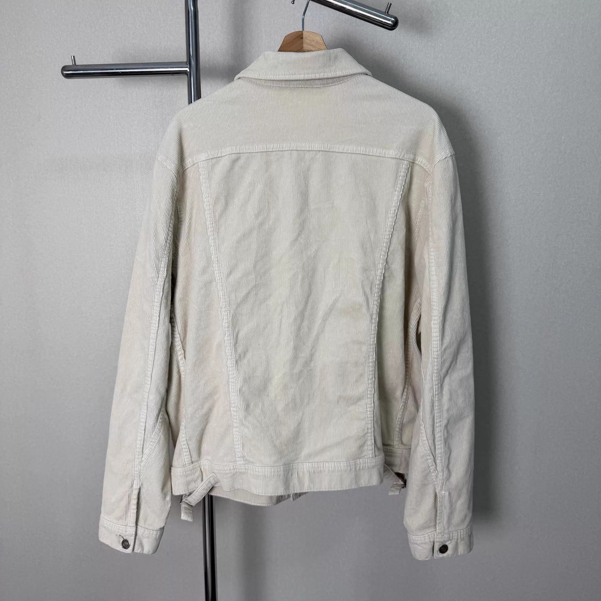 Tom Ford TOM FORD White Corduroy Jacket XL Lightly Worn Size US XL / EU 56 / 4 - 2 Thumbnail