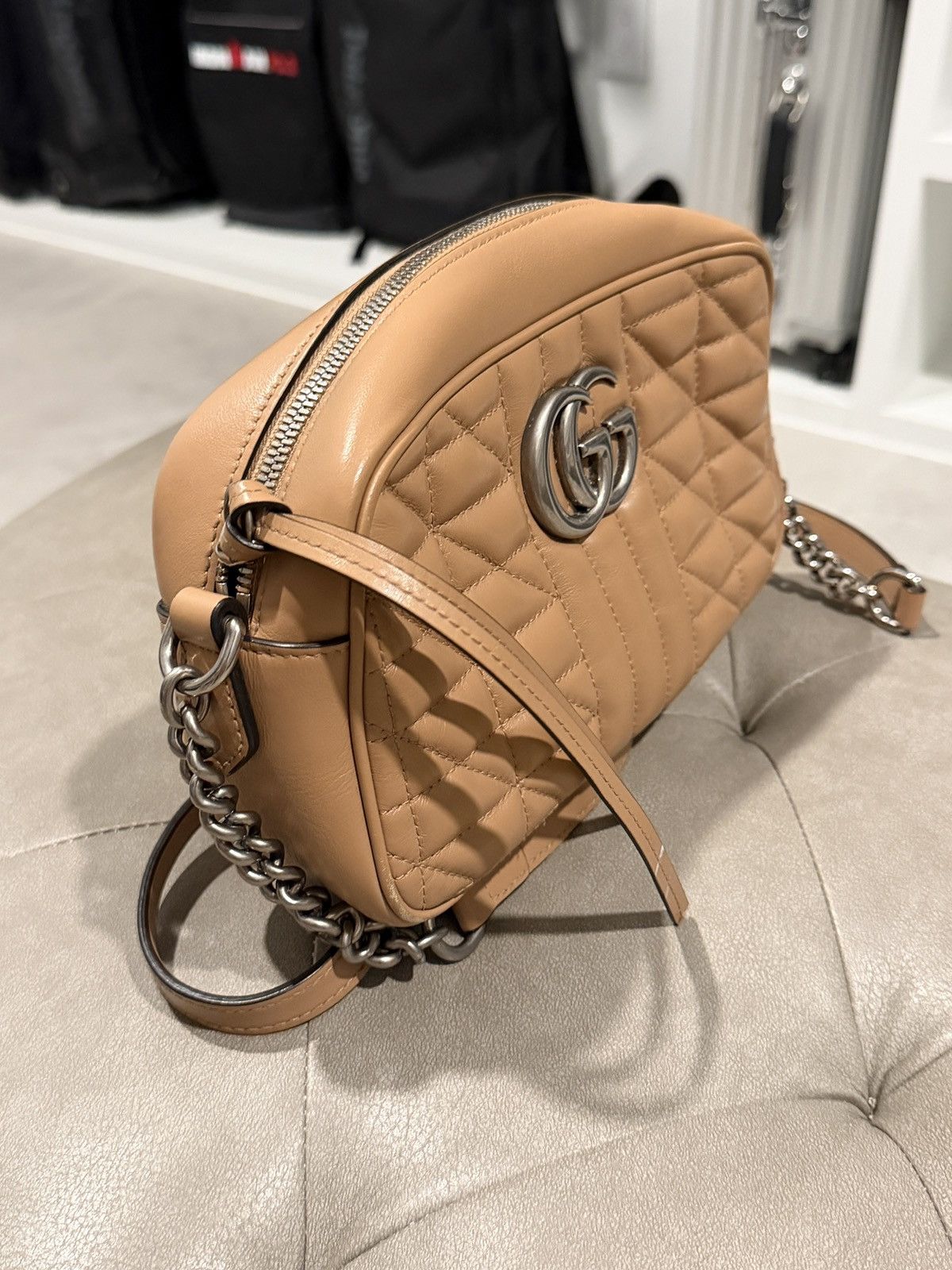 Gucci Gucci Marmont Matelassé CrossBody Size ONE SIZE - 17 Thumbnail