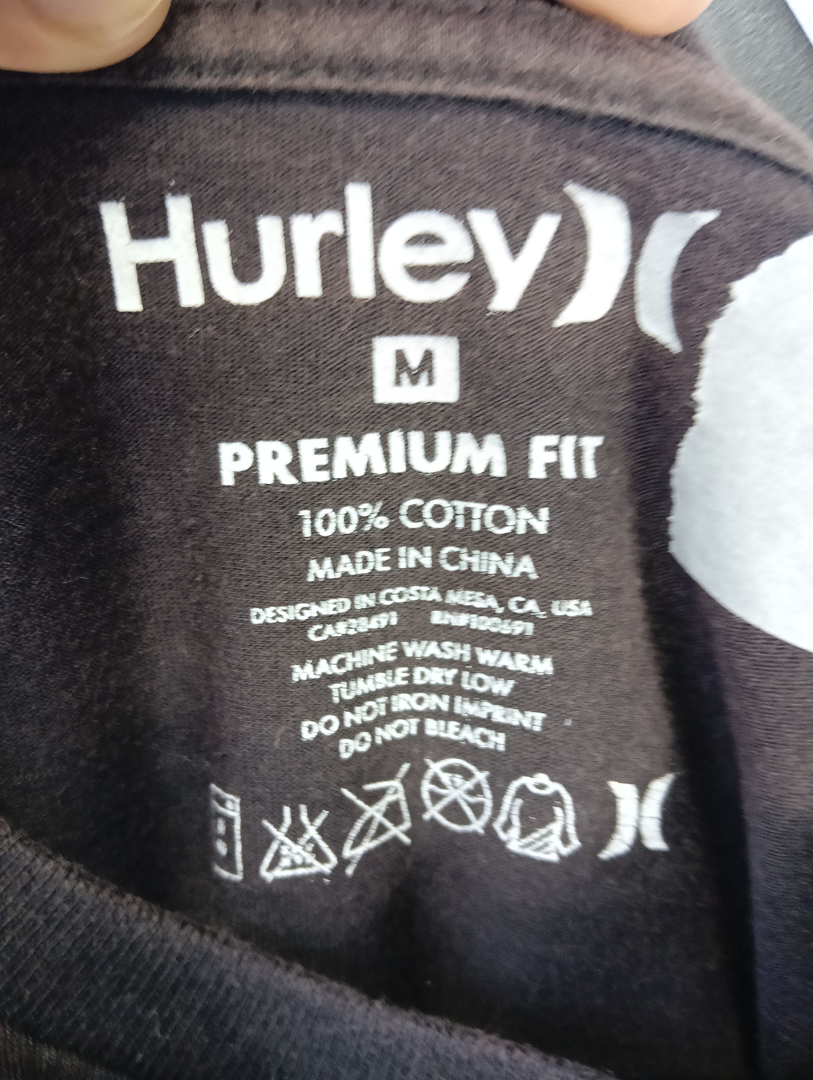 Hurley VINTAGE FREEDOM HURLEY TEE BIG LOGO Size US M / EU 48-50 / 2 - 5 Thumbnail