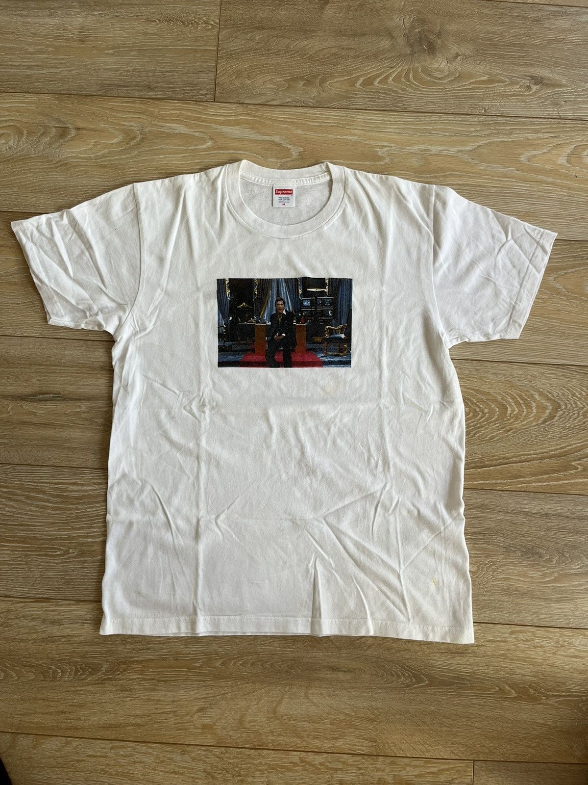 Size discolored xl Supreme Scarface Friend