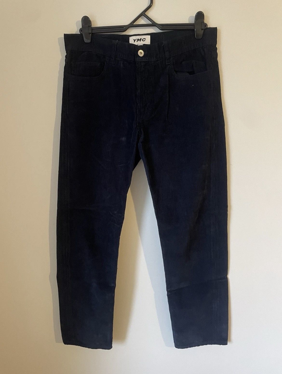 YMC YMC You Must Create Tearaway corduroy Navy Pants Size 32 Size US 32 / EU 48 - 1 Thumbnail