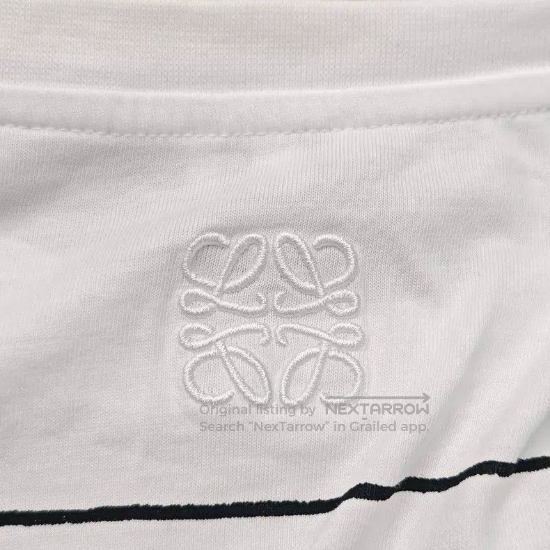 Loewe Loewe White Classic Embroidered Logo Moomin Pattern Short Size XS / US 0-2 / IT 36-38 - 8 Thumbnail