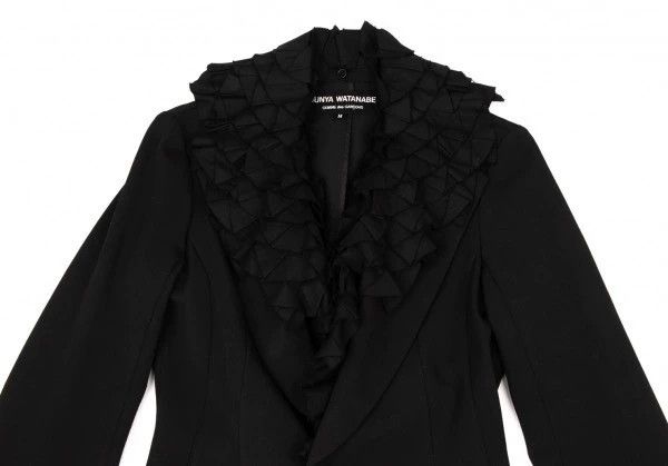 Comme des Garcons Comme Des Garcons Black Retro Lace Design Blazer Size M / US 6-8 / IT 42-44 - 4 Thumbnail