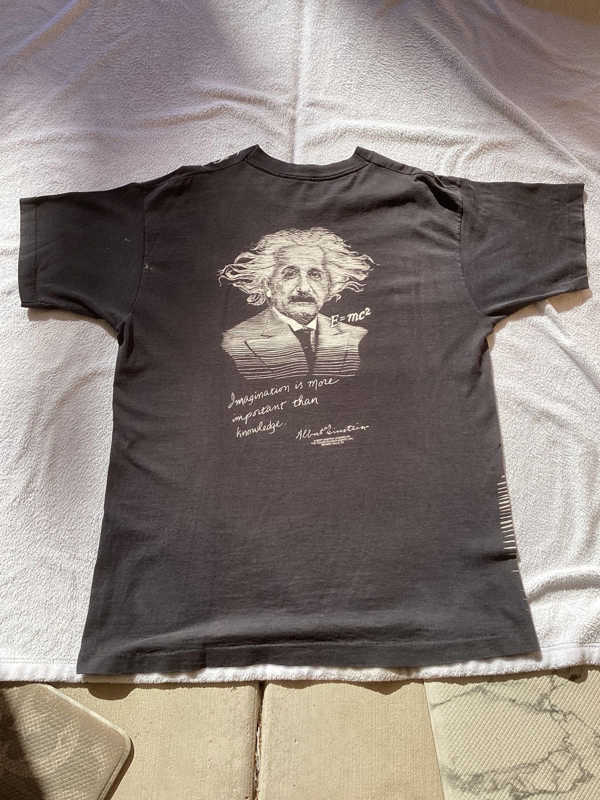 Other Imagination more important than knowledge Albert Einstein T Size US XL / EU 56 / 4 - 3 Thumbnail