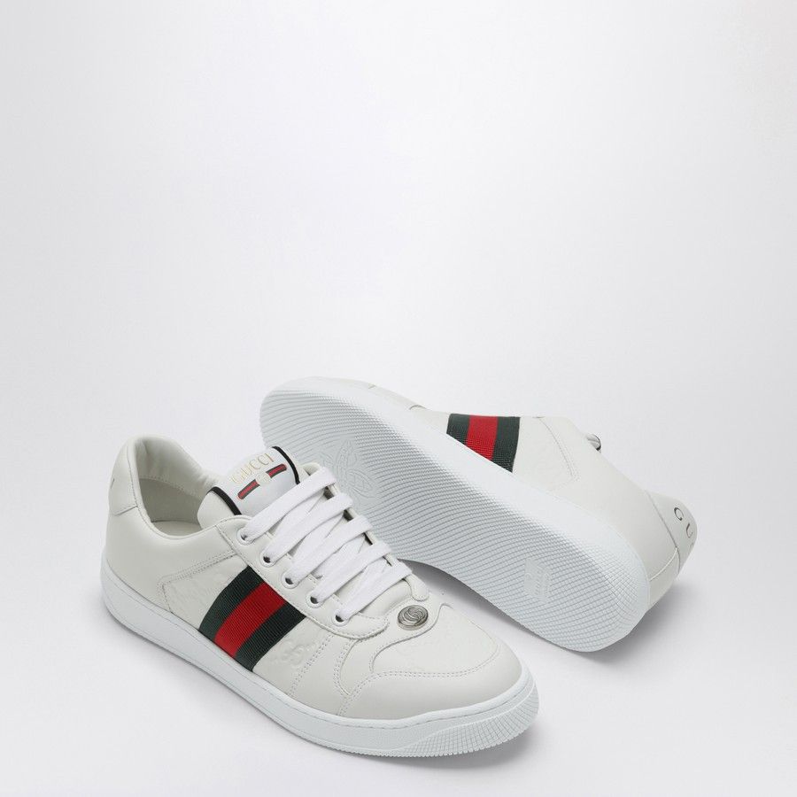 Gucci o1d2blof0824 Screener Low Sneaker in White Size US 7.5 / IT 37.5 - 5 Thumbnail