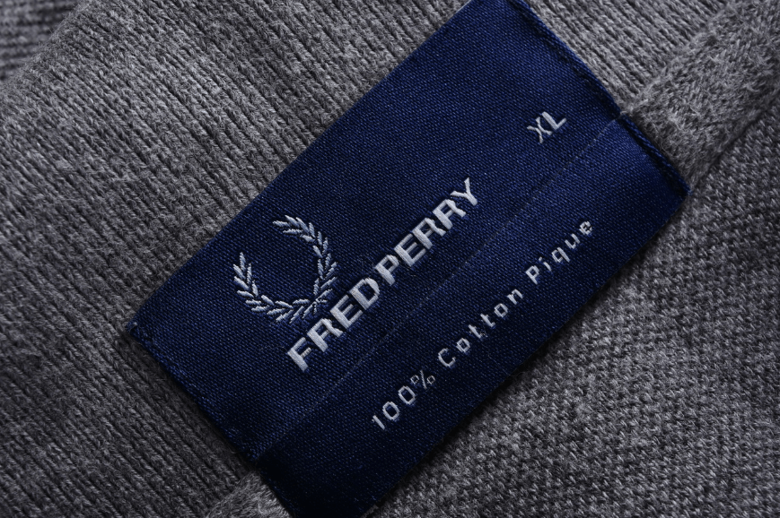 Fred Perry Fred Perry Striped Grey Cotton Polo Shirt L Size US L / EU 52-54 / 3 - 4 Thumbnail