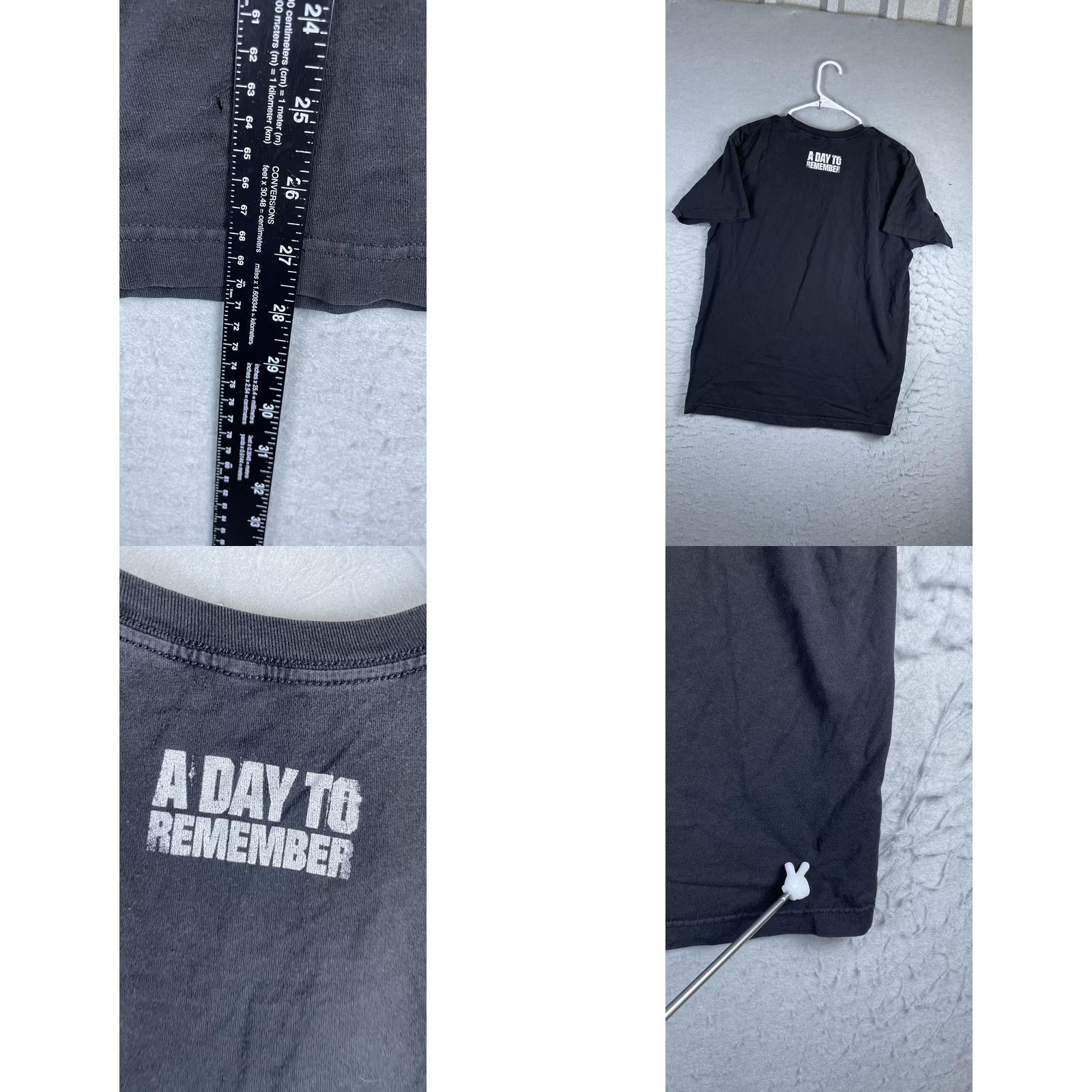 Vintage A Day To Remember Shirt Mens Medium Black You're Welcome Album Graphic Band Size US M / EU 48-50 / 2 - 8 Thumbnail