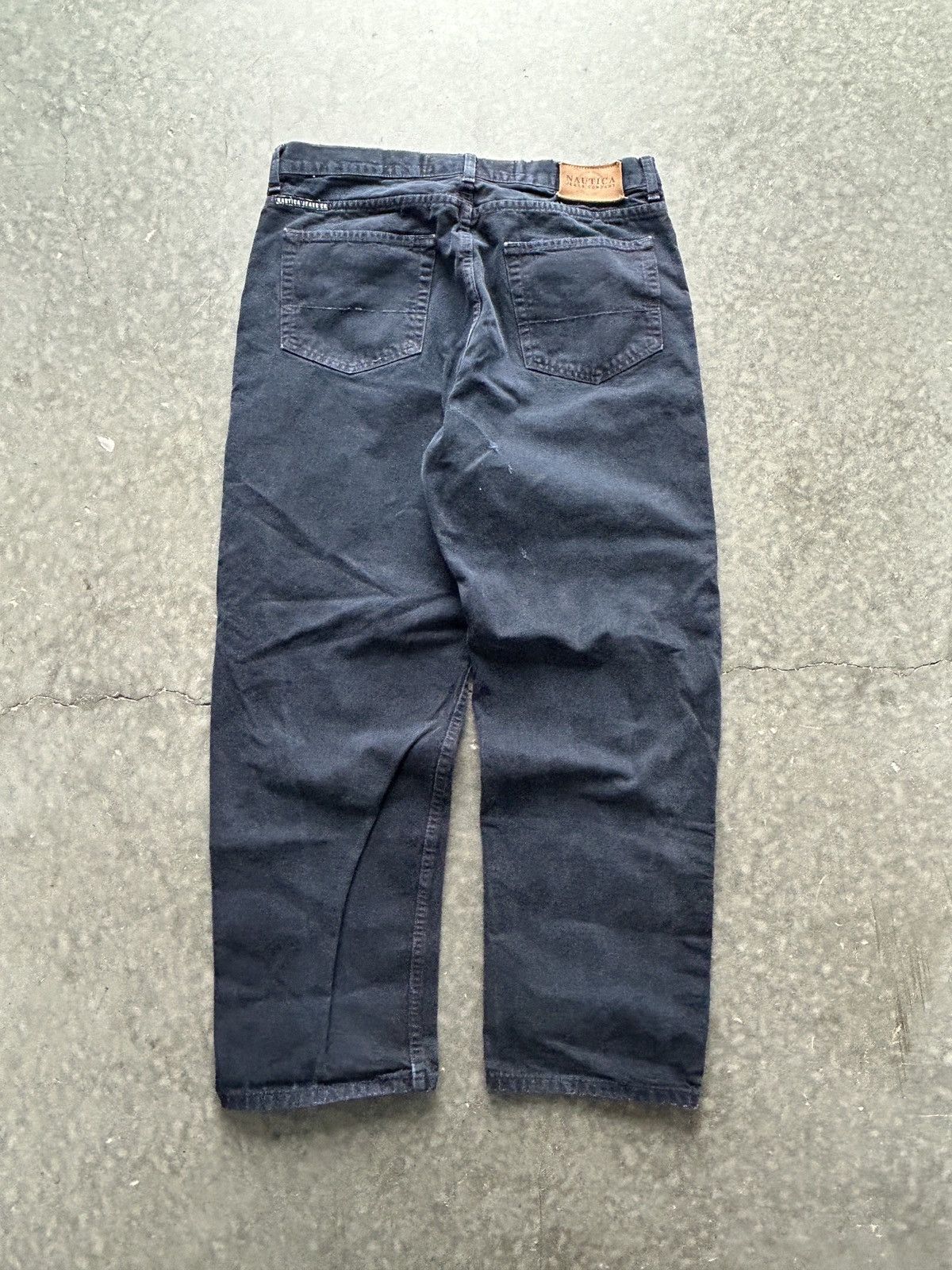 Nautica Vintage 90s Nautica Baggy Denim Jeans 36x30 Size US 36 / EU 52 - 6 Thumbnail
