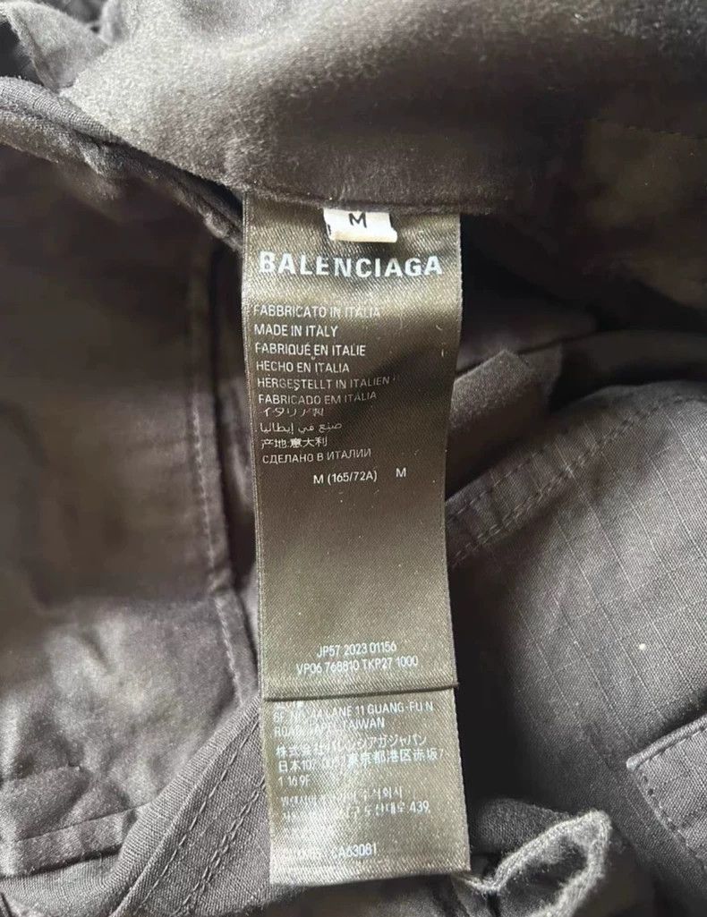 Balenciaga Balenciaga size M Flared Cargo horn overalls Size US 27 - 5 Thumbnail