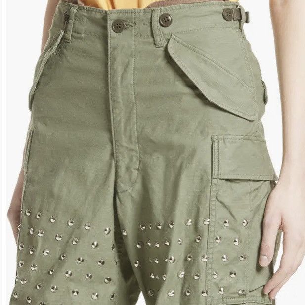 Comme des Garcons Junya Watanabe x CDG studded cargo graffiti pants Size 27" / US 4 / IT 40 - 4 Thumbnail