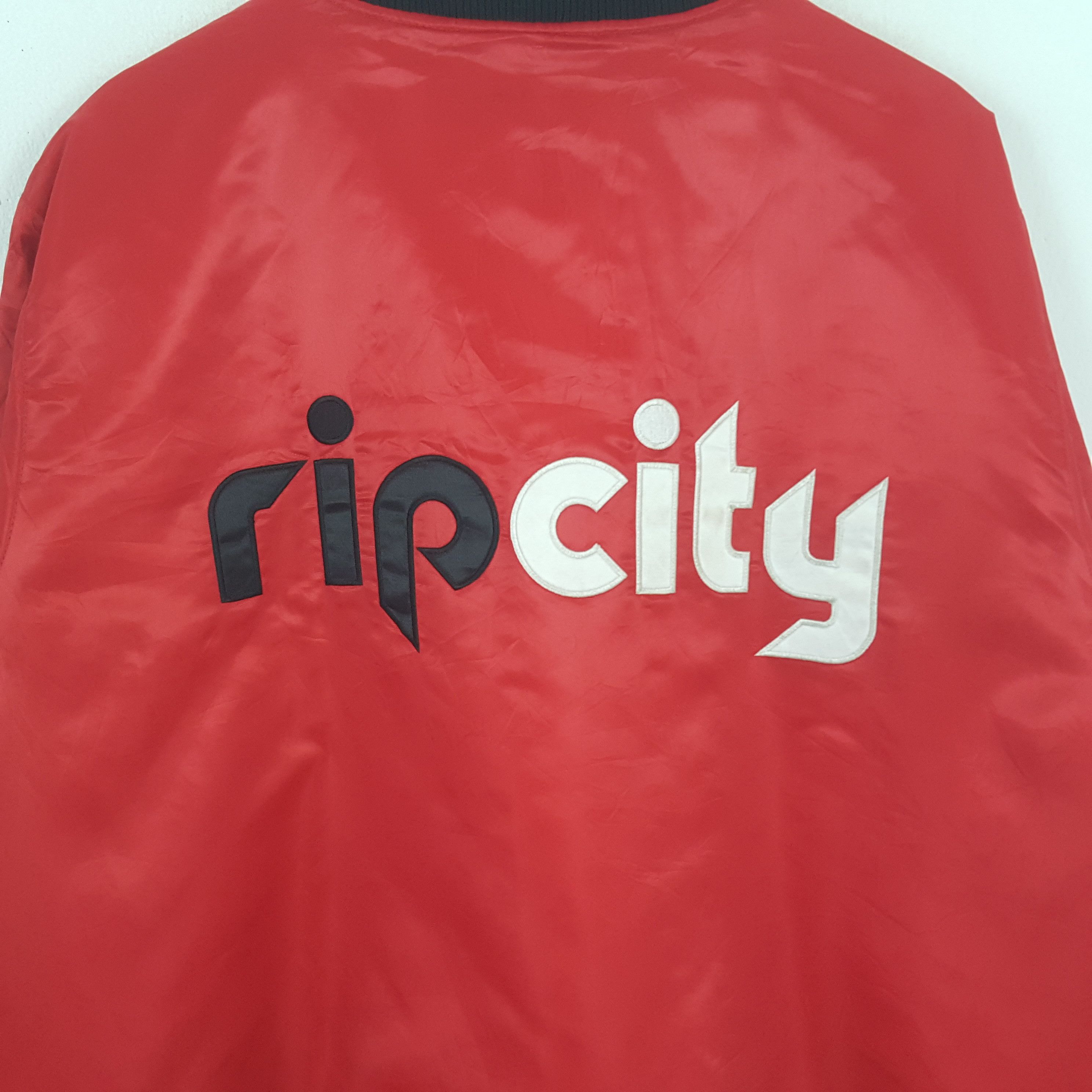 NBA × Starter × Vintage Vintage Ripcity Starter American Basketball Team Jacket Size US XXL / EU 58 / 5 - 2 Thumbnail