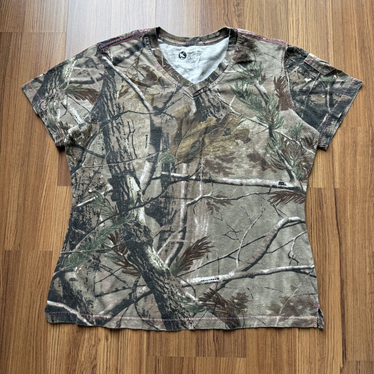 Carhartt × Realtree × Vintage Realtree Mossy oak Camo crazy Y2K streetwear style 2000s Size L / US 10 / IT 46 - 1 Thumbnail