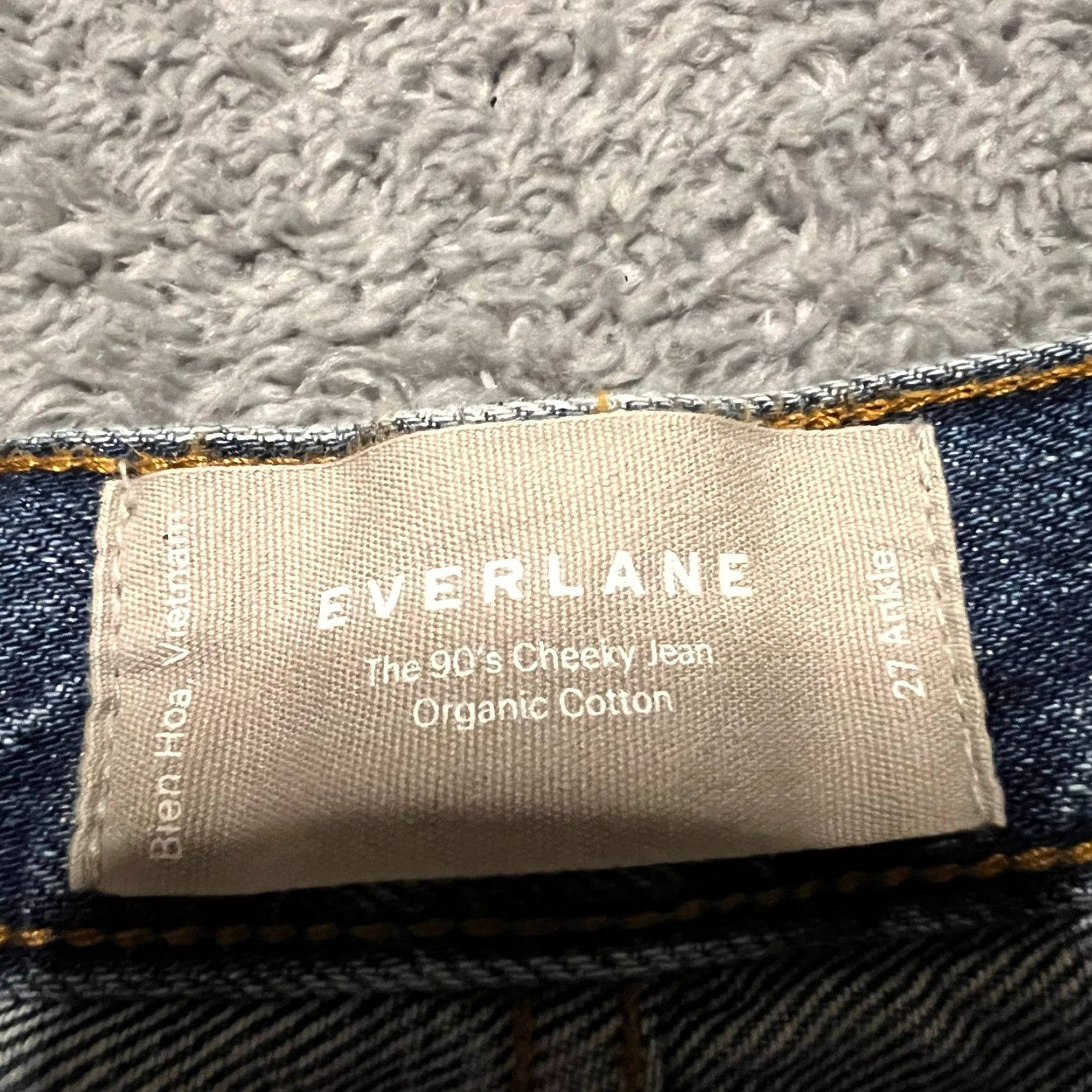 Everlane Everlane Jeans Womens 27 Ankle 90s High Rise Cropped Blue Denim Pants Womens Jeans 27 Ankle Cropped Blue Denim 90s Size 27" / US 4 / IT 40 - 5 Thumbnail