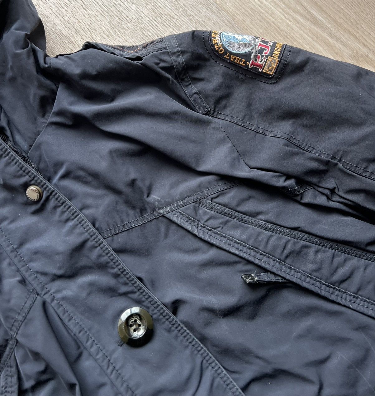 Parajumpers Parajumpers Kincaid Navy Blue Down Parka Puffer Jacket Size S / US 4 / IT 40 - 6 Thumbnail