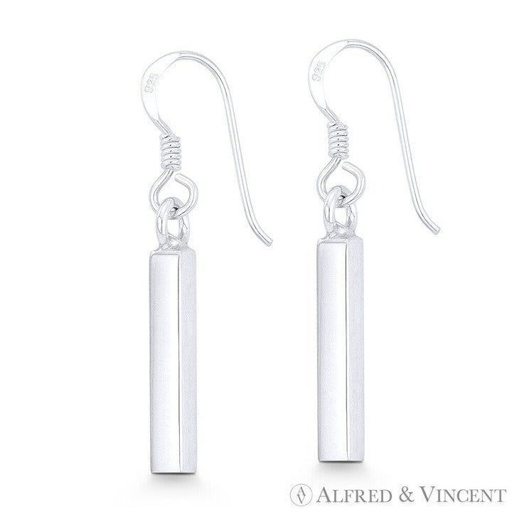 Other Straight Rectangle Bar 31mm Dangling Hook Earrings Size ONE SIZE - 1 Preview