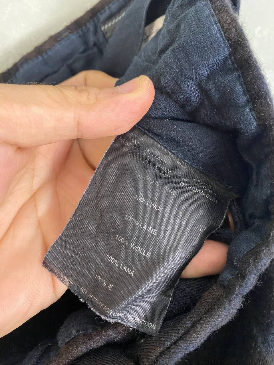 Prada Prada Wool Check Trouser Size 48R - 8 Thumbnail