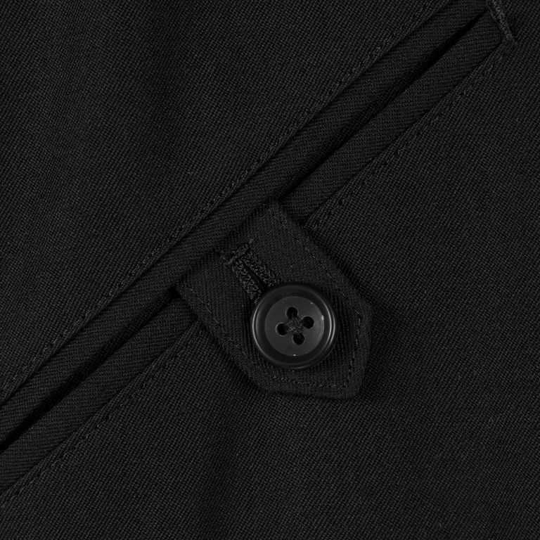 Yohji Yamamoto Yohji Yamamoto Pour Homme - WOOL GABARDINE COIN POCKET PANTS Size US 30 / EU 46 - 7 Thumbnail