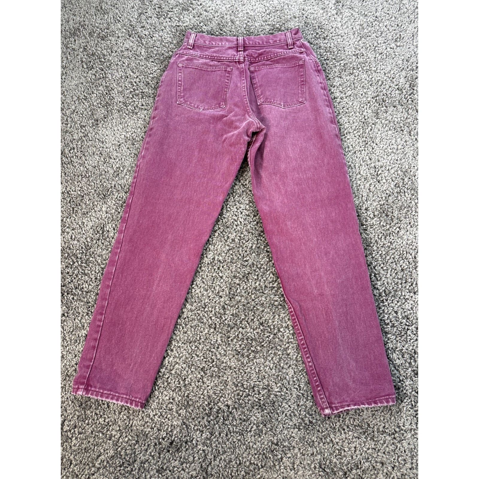 Wrangler VINTAGE Wrangler Mom Jeans 26x27 High Rise Purple Pink Denim 90s Womens Jeans Regular 26 27in Purple 90s Size 26" / US 2 / IT 38 - 8 Thumbnail