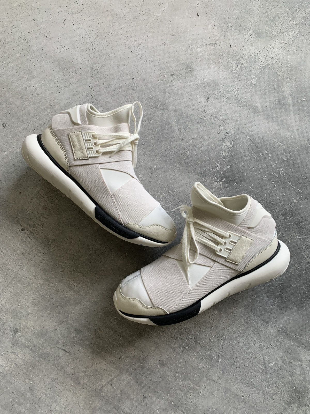 Adidas Y 3 YOHJI YAMAMOTO ADIDAS QASA SNEAKERS HI TOP Grailed