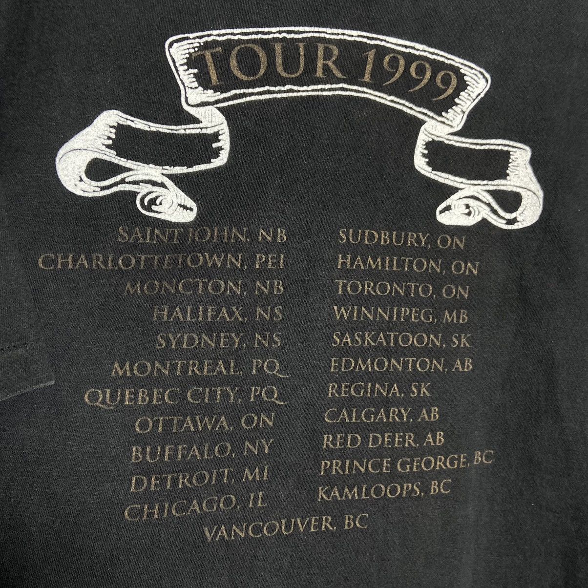Band Tees Vintage 90s The Tragically Hip Band Tee / Tour Size US XL / EU 56 / 4 - 4 Thumbnail