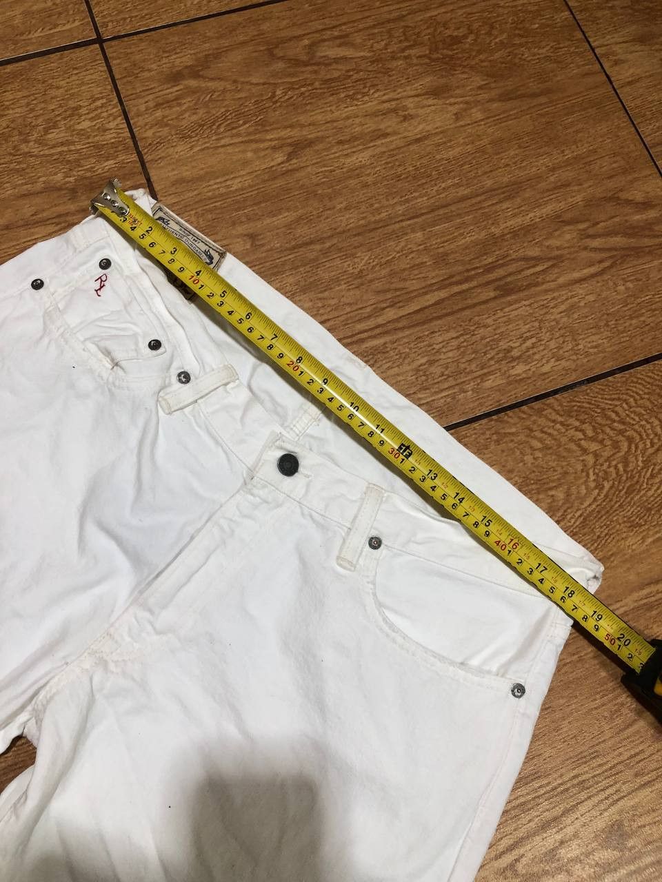 Polo Ralph Lauren vintage jeans Polo Ralph Lauren logo Y2K white Denim pants Size US 36 / EU 52 - 11 Thumbnail