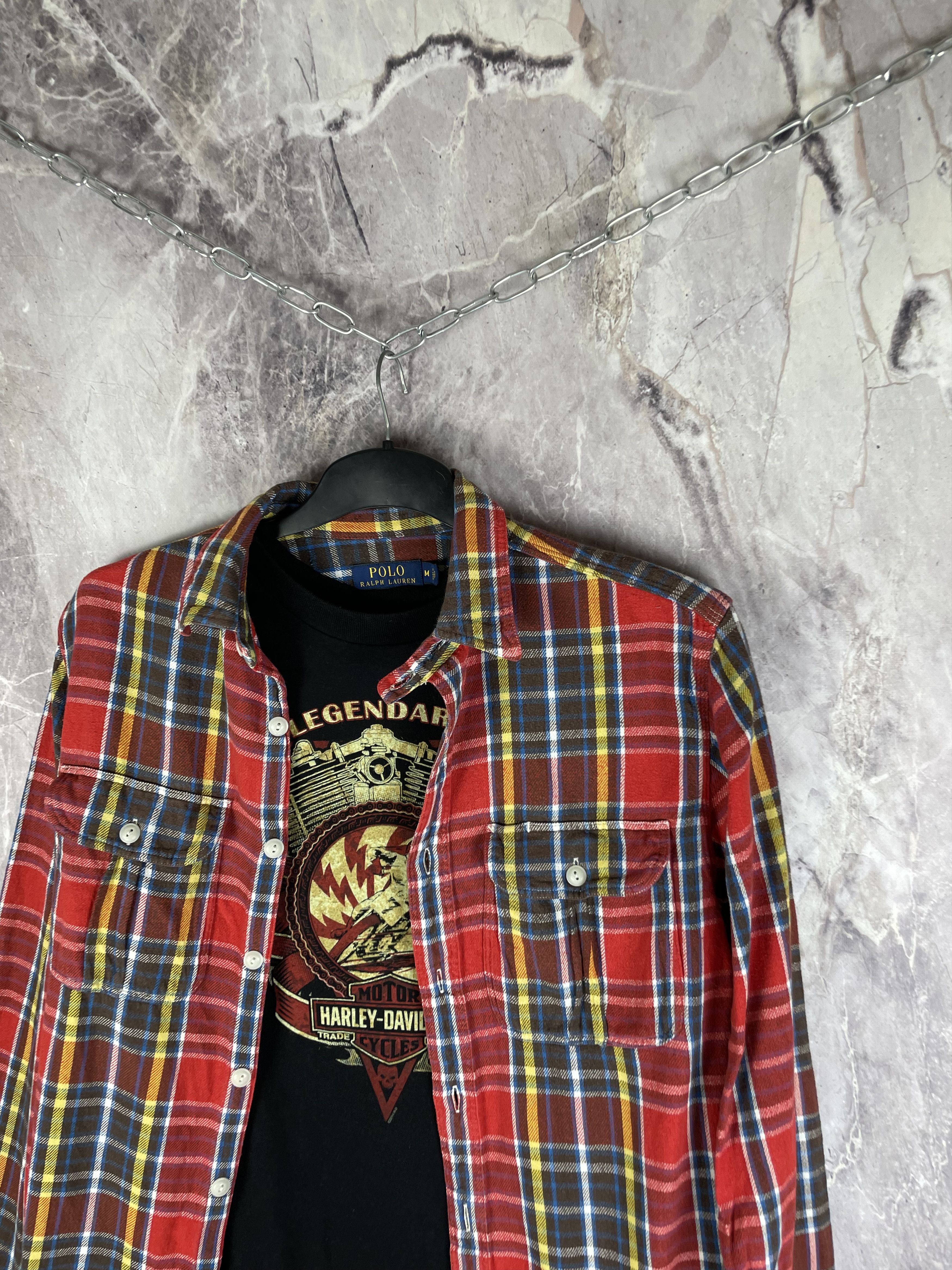Polo Ralph Lauren Polo Ralph Lauren vintage flannel shirt y2k plaid Size US M / EU 48-50 / 2 - 3 Thumbnail
