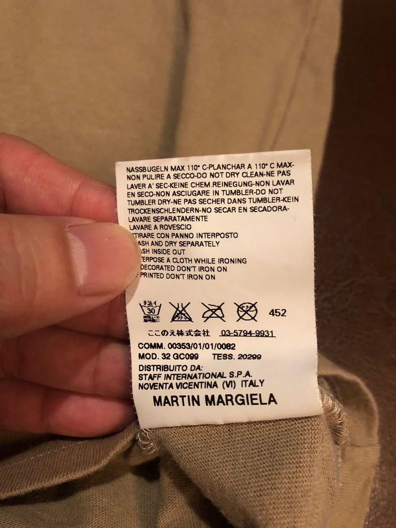 Maison Margiela Maison Margiela tee, buy more than 12yr, , Rare, used Size US M / EU 48-50 / 2 - 3 Thumbnail
