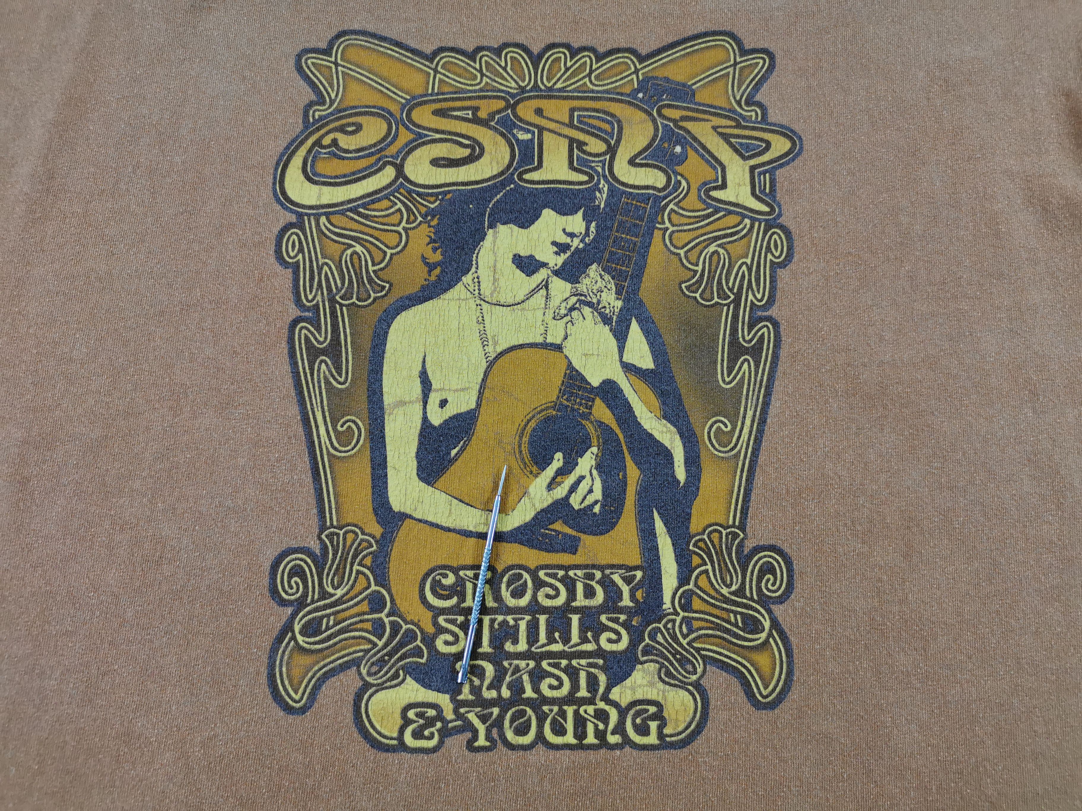 Band Tees Crosby, Stills, Nash, Young Freedom Of Speech 2006 Group Tee Size US M / EU 48-50 / 2 - 4 Thumbnail