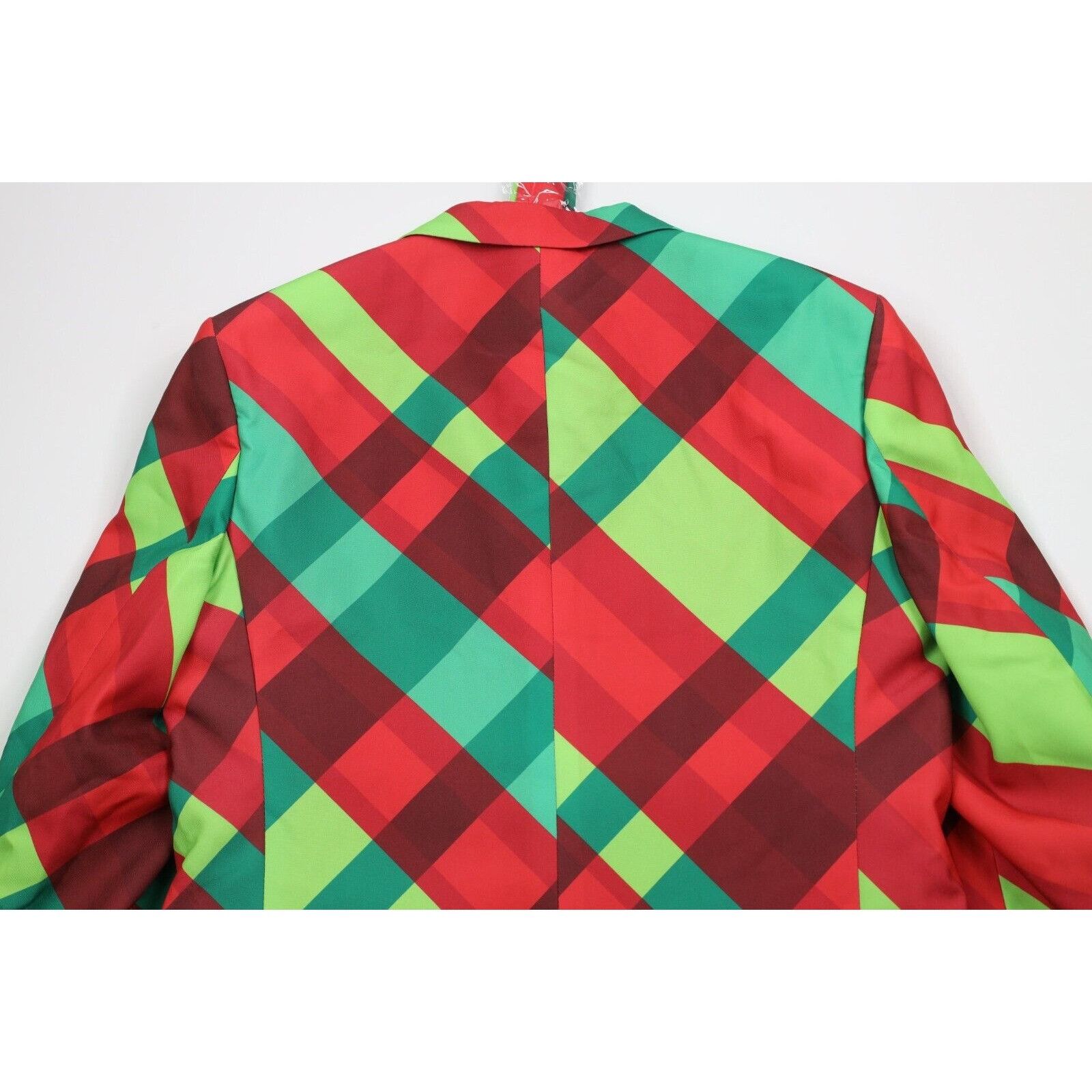 Vintage New Brave Man Christmas Plaid 3 Piece Suit 36R Size 36R - 10 Thumbnail
