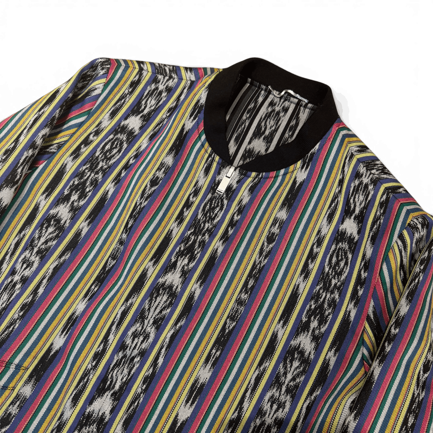 Saint Laurent Paris SS18 Reversible Ikat Teddy Jacket Size US L / EU 52-54 / 3 - 3 Thumbnail