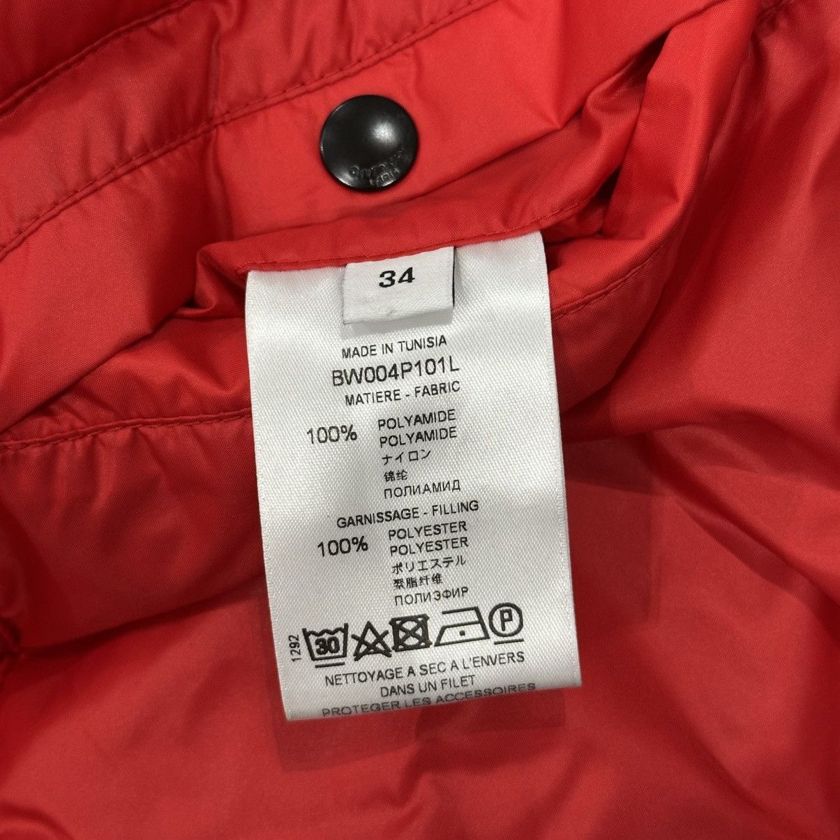 Givenchy GIVENCHY RED HIGH SHEEN PUFFER JACKET Size US S / EU 44-46 / 1 - 10 Thumbnail