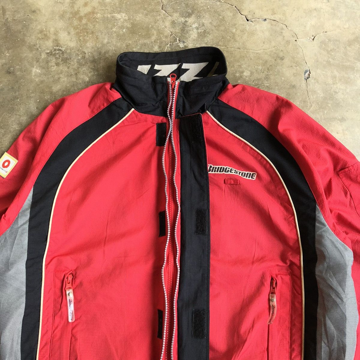 Vintage 1990s Vintage Blizzak Revolution Bridgestone Racing Jacket Size US XL / EU 56 / 4 - 14 Thumbnail
