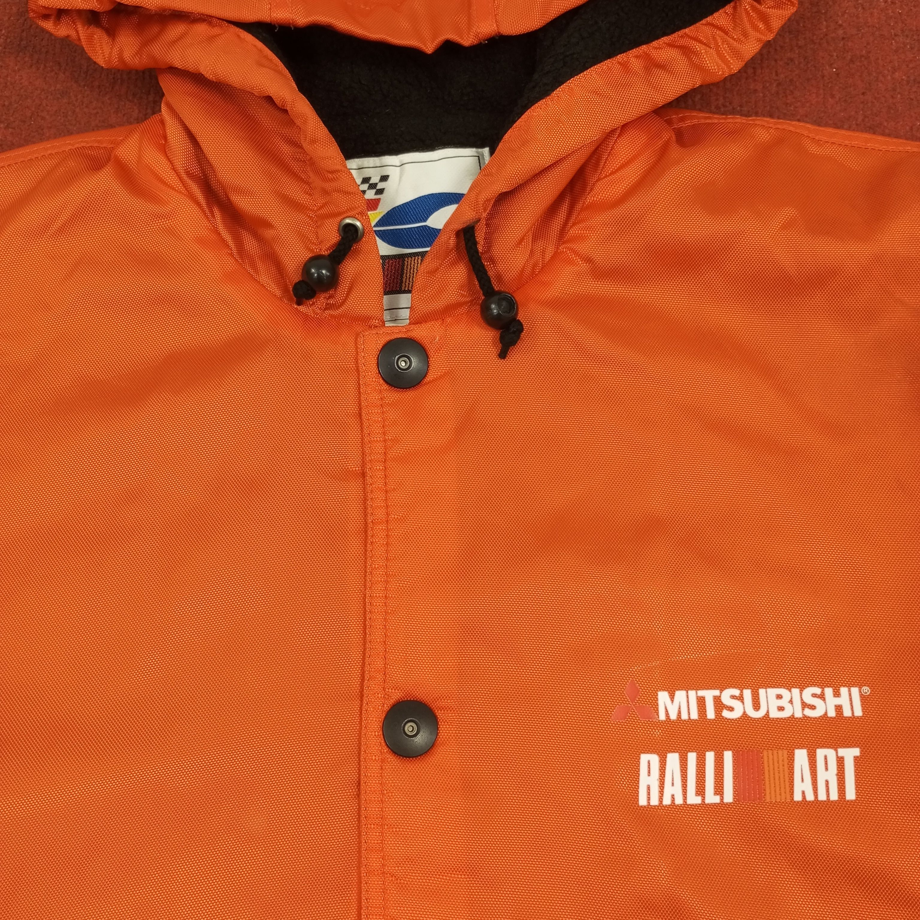 Japanese Brand × Vintage Mitsubishi Ralli Art Motorsports Custom Art Jacket Hoodies Size US XXL / EU 58 / 5 - 4 Thumbnail