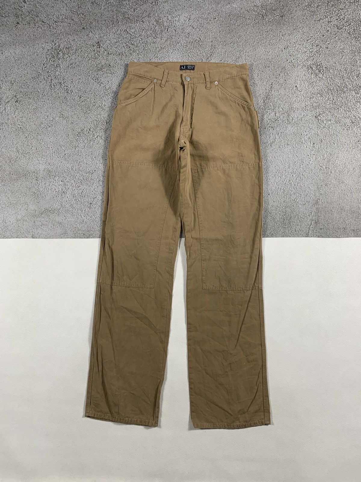 Armani Armani jeans double knee carpenter pants Size US 29 - 1 Thumbnail